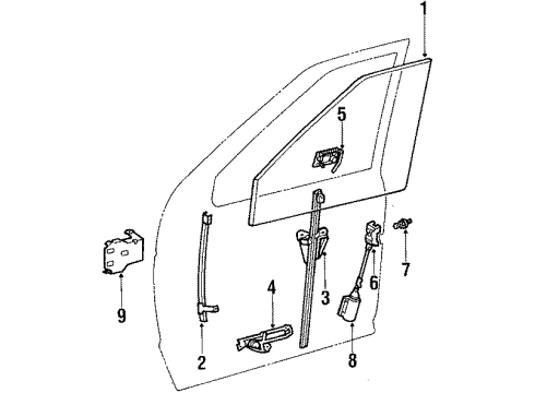 1985 Dodge Caravan Repair Kit Diagram for 4467214