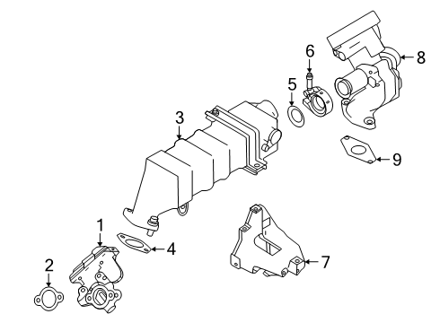 2025 Ram 3500 Emission Components Diagram