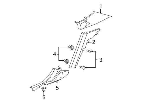 2008 Dodge Charger Lower Panel, Passenger Side Diagram for UM50XDVAF