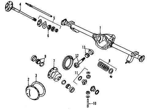 2006 Jeep Wrangler Drive Shaft Diagram for 52098784AD