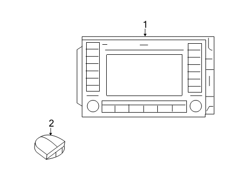 2012 Ram 2500 Navigation System Diagram