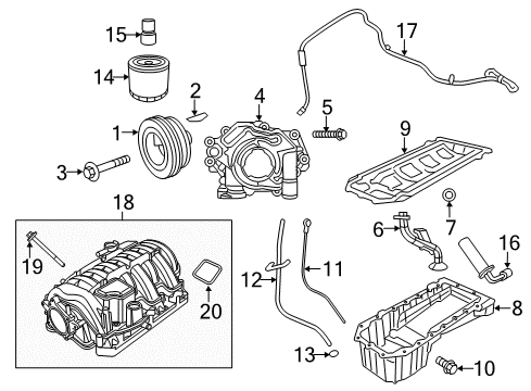 2023 Chrysler 300 Intake Manifold Diagram