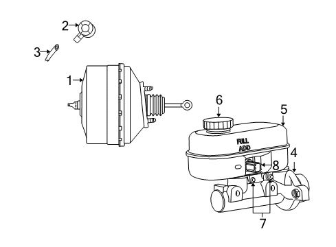 2006 Dodge Viper Fluid Level Sensor Diagram for 5093251AB
