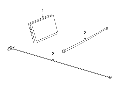 2010 Dodge Journey Display System Diagram for 5064339AE