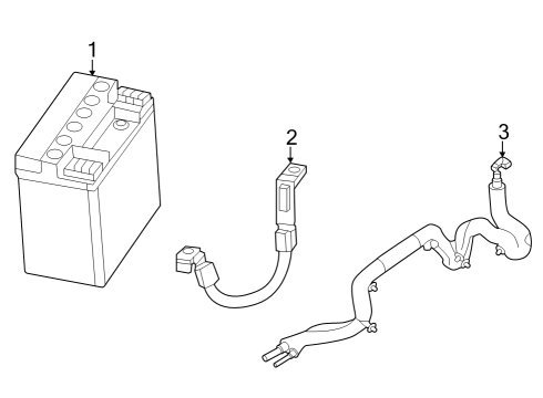 2022 Jeep Grand Cherokee Negative Cable Diagram for 68467877AA