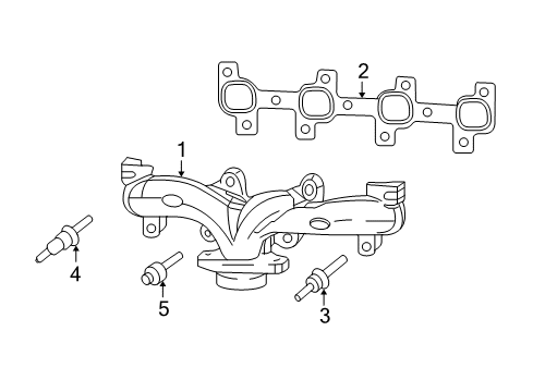 2008 Dodge Ram 1500 Exhaust Manifold Diagram 2 - Thumbnail