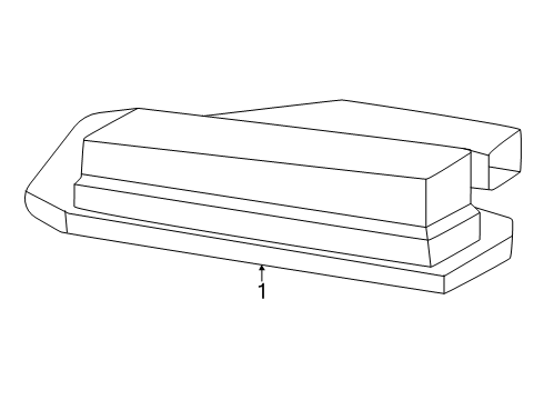 2024 Dodge Charger Daytona License Lamps Diagram