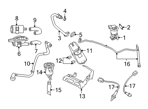 2010 Dodge Charger Vacuum Harness Diagram for 4578626AA