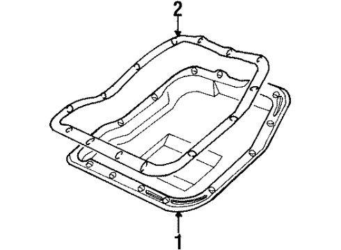 1995 Dodge Ram 1500 Transmission Components Diagram