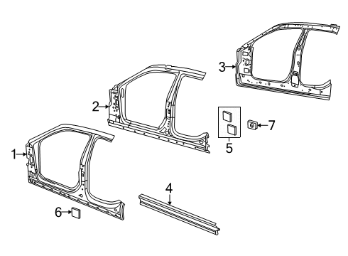 2017 Chrysler 300 Aperture Panel Diagram