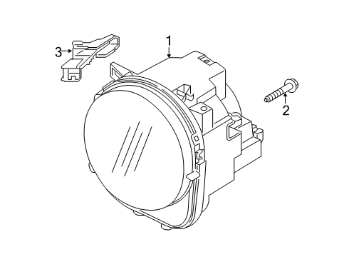 2021 Jeep Renegade Composite Assembly Diagram for 68647342AA
