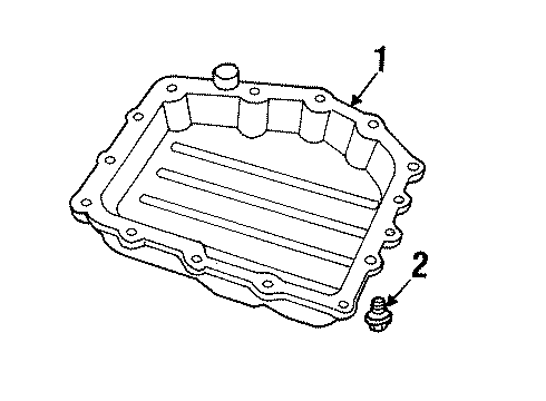 1996 Dodge Avenger Transaxle Parts Diagram