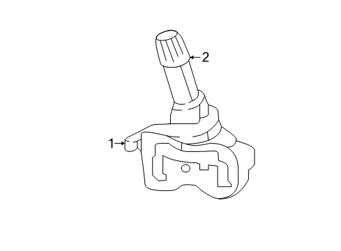 2017 Chrysler Pacifica Tire Pressure Monitoring Diagram