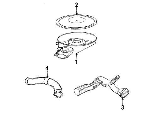 1994 Dodge Dakota Air Inlet Diagram