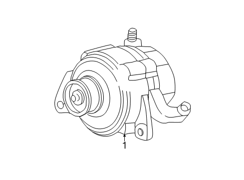 2002 Jeep Liberty Alternator Diagram for RL041120AC