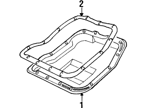 2001 Dodge Ram 2500 Transmission Components Diagram