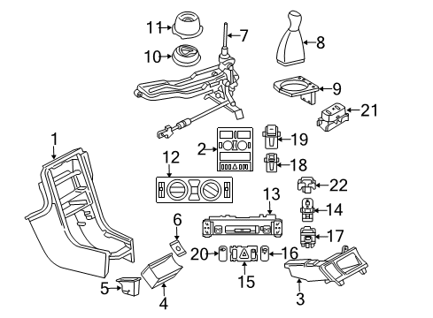 2005 Chrysler Crossfire Switch Diagram for 5114237AA