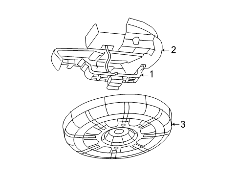 2015 Ram C/V Winch Diagram for 5109667AG