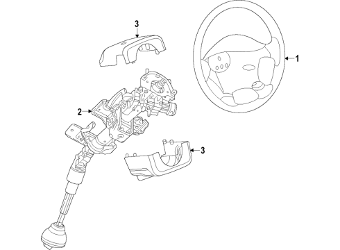 2015 Chrysler 200 Steering Column Diagram
