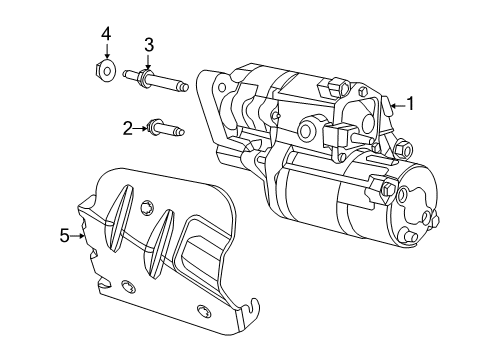 2022 Dodge Charger Shield Diagram for 5035457AB
