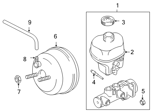 2002 Dodge Ram 1500 Hose Diagram for 52010134AA