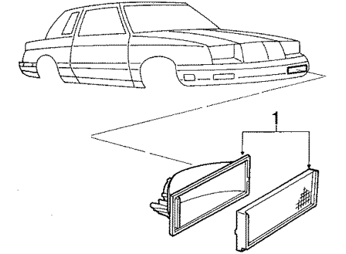 1984 Chrysler LeBaron Park Lamps Diagram