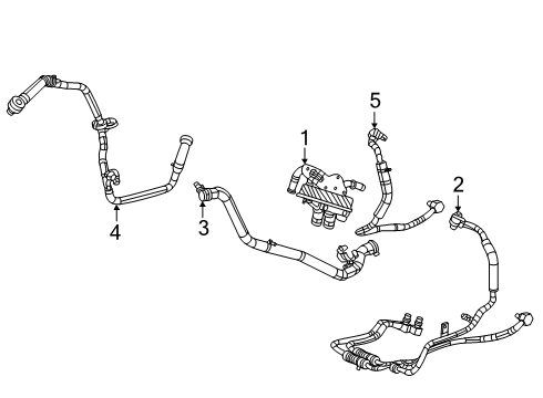 2025 Jeep Wrangler Oil Cooler Diagram 2 - Thumbnail