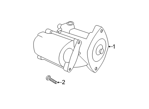 2002 Chrysler Sebring Starter Diagram 3 - Thumbnail