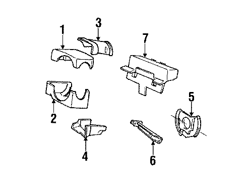 1991 Dodge Shadow Switches Diagram