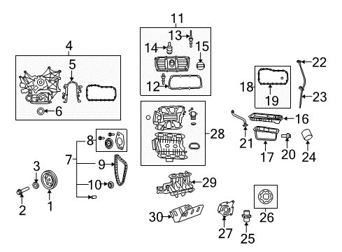 2009 Jeep Wrangler PCV Valve Diagram for 4648973AD