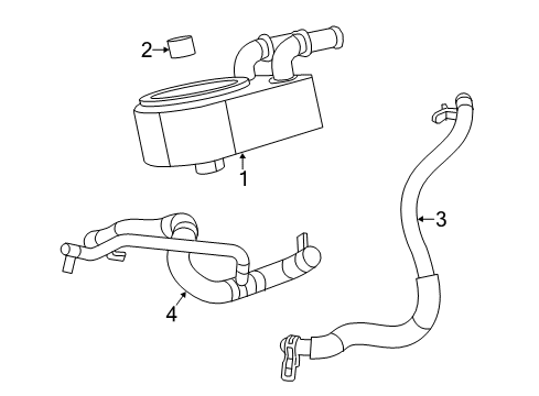 2014 Dodge Avenger Inlet Hose Diagram for 5058632AD