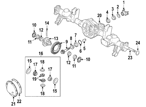 2006 Jeep Commander Drive Shaft Diagram for 52853004AF