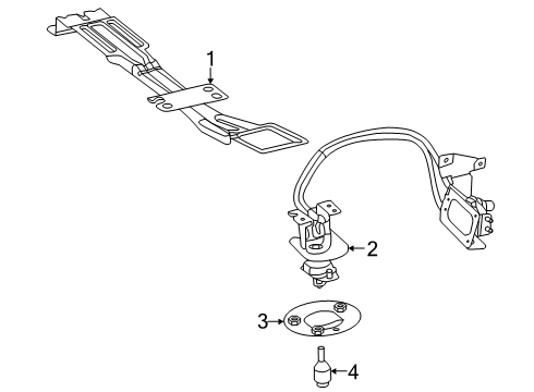 2024 Ram ProMaster EV Spare Tire Carrier Diagram
