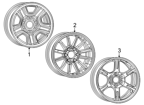2025 Ram 1500 Wheels Diagram 4 - Thumbnail