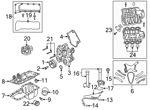2008 Dodge Dakota Engine Parts Diagram