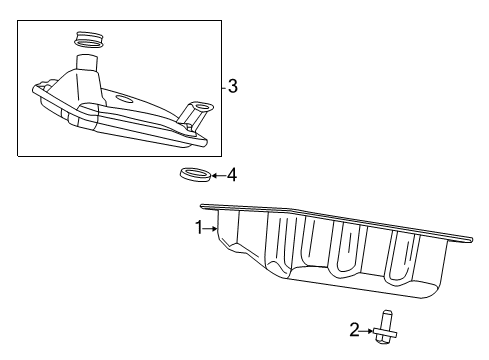 2020 Ram ProMaster 1500 Transaxle Parts Diagram
