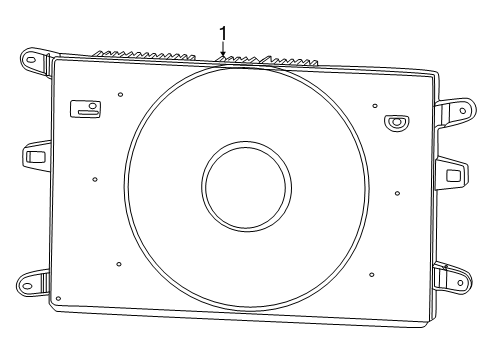 2024 Dodge Charger Daytona Cooling Fan Diagram