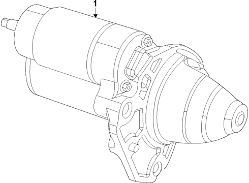 2024 Ram 2500 Starter Diagram