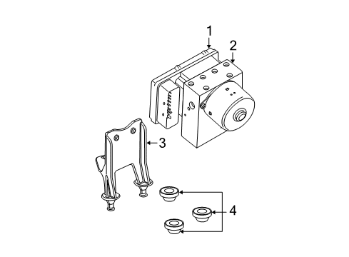 2006 Dodge Magnum Control Module Diagram for 5175609AE