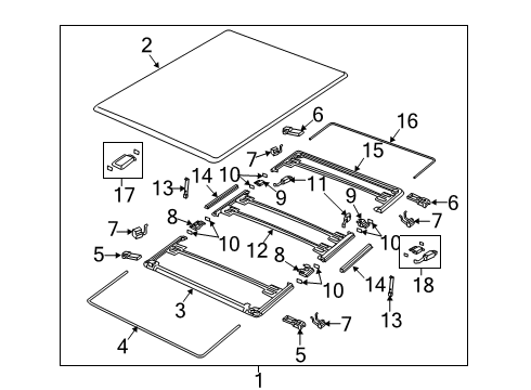 2024 Ram 2500 Repair Kit Diagram for 68234358AB