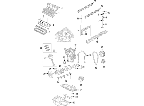 2020 Ram 3500 Motor Mount, Passenger Side Diagram for 68362401AB