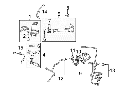 2009 Chrysler Sebring Purge Solenoid Diagram for 5085599AD