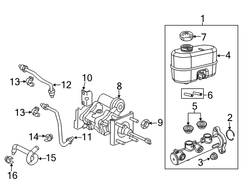 2013 Ram 2500 Tube Diagram for 4581699AA