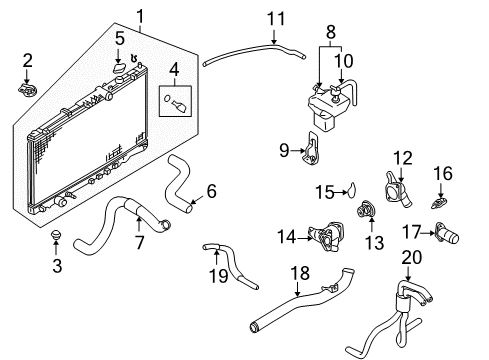 2002 Dodge Stratus Map Sensor Diagram for MD305600