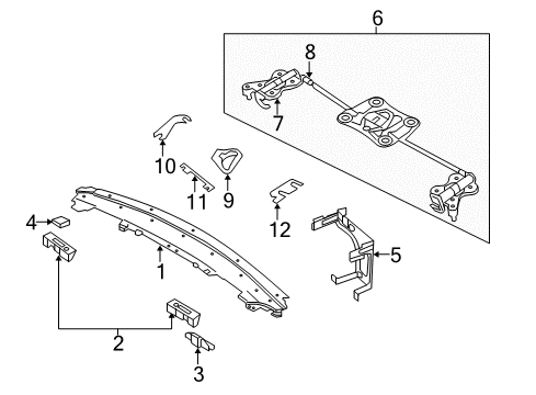 2006 Chrysler Crossfire Shim, Rear Diagram for 5142254AA