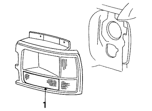 1994 Dodge Dakota Park Lamps Diagram