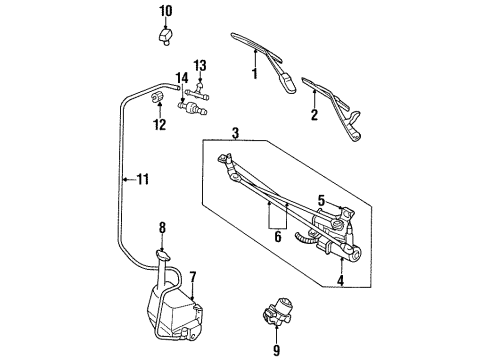 2000 Dodge Stratus Intermittent Relay Diagram for 5012483AA
