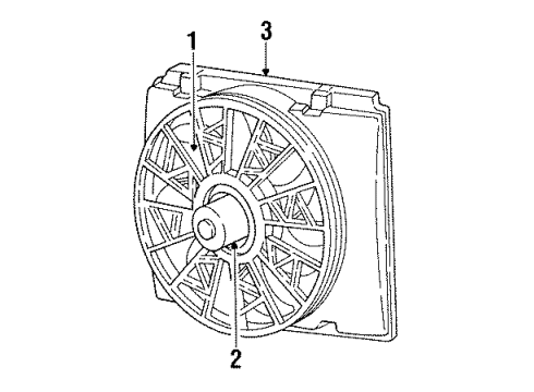 1994 Chrysler LeBaron Cooling Fan Diagram