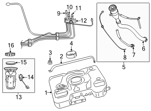 2015 Dodge Viper Support Housing Rivet Diagram for 6034645