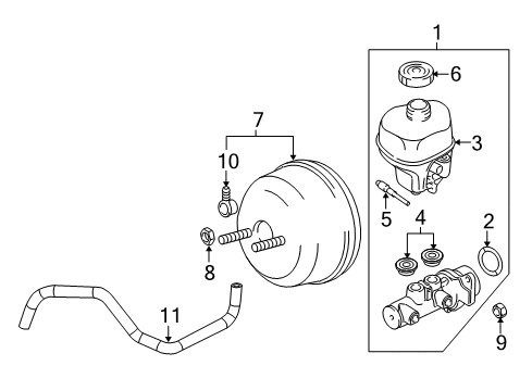 2017 Ram 2500 Reservoir Cap Diagram for 4683656AB
